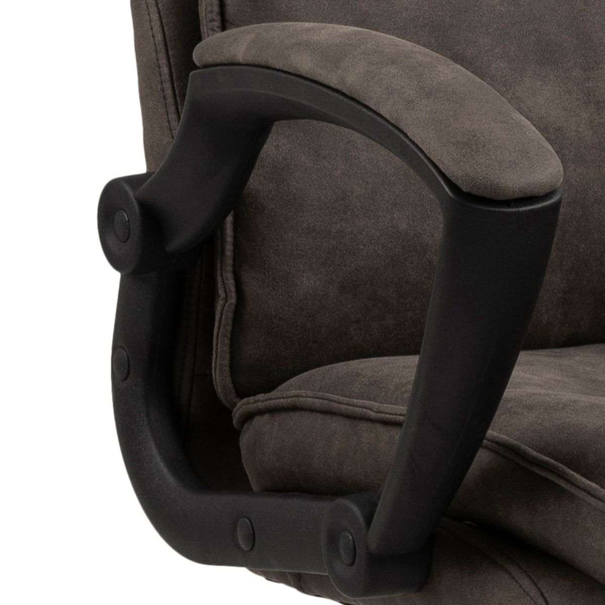 Preston Fabric Home And Office Chair Swivel With Armrest - Brad