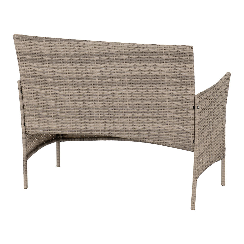 Rattan Garden Set 4 Piece - Willow