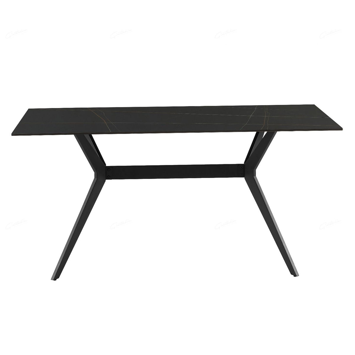 Sintered Stone Dining Table for 4 to 6 People Rectangular - Livia