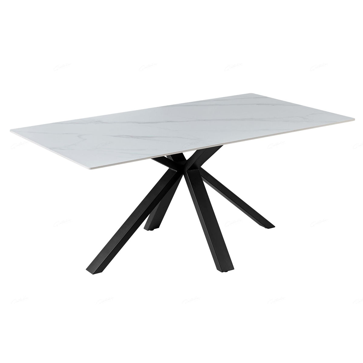 Sintered Stone Dining Table for 6 to 8 People Extending - Milana