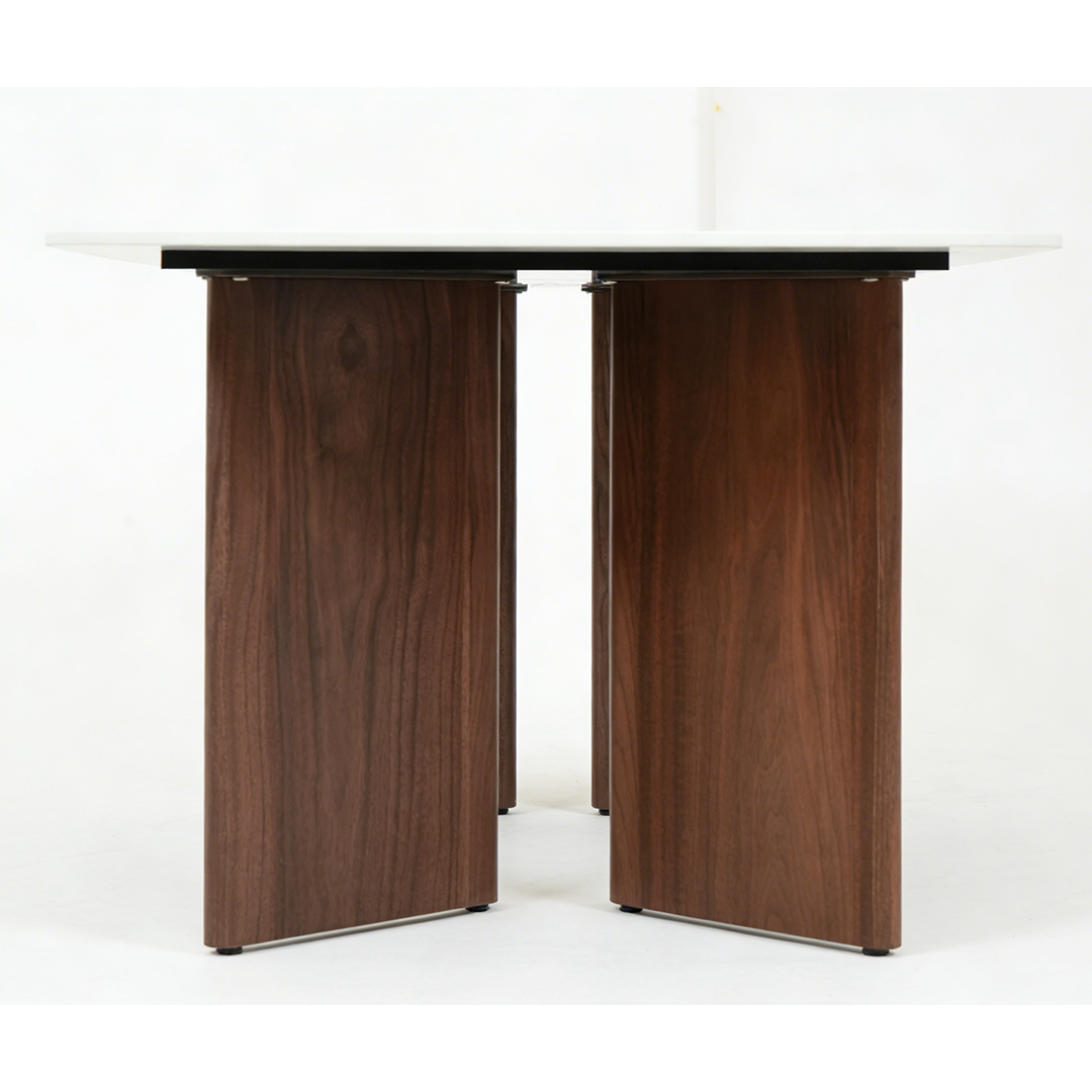 Sintered Stone Dining Table in Rectangular for 6 to 8 People - Almira