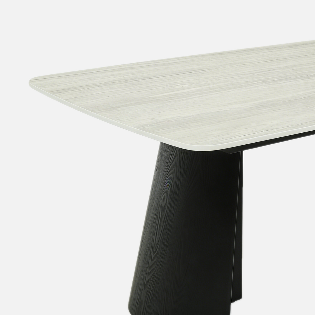 Sintered Stone Dining Table in Rectangular for 6 to 8 People - Silvia
