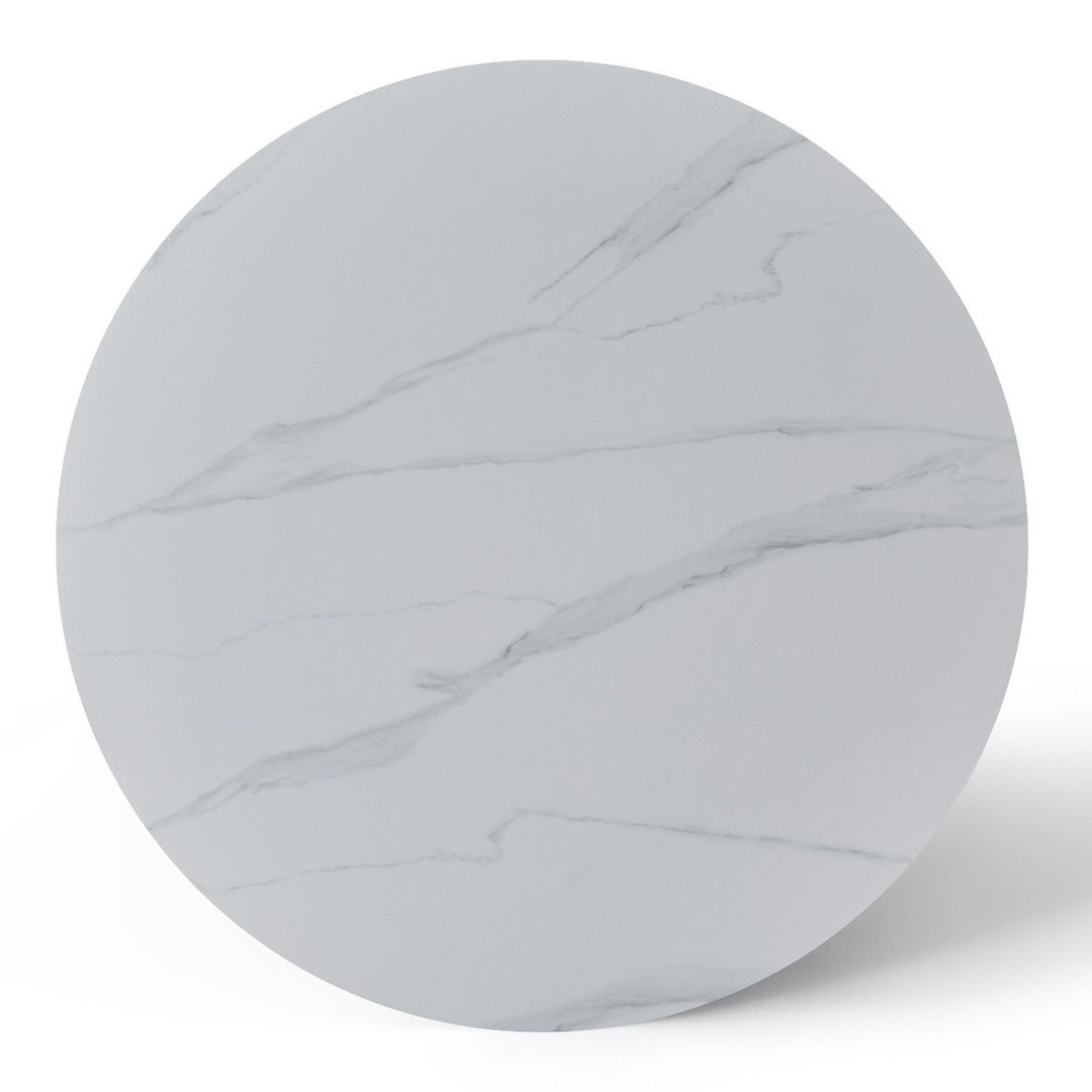 Sintered Stone Dining Table in Round for 4 People - Casa