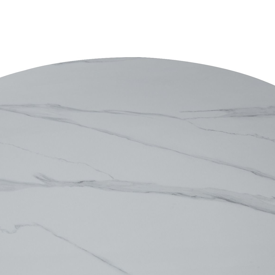Sintered Stone Dining Table in Round for 4 People - Casa