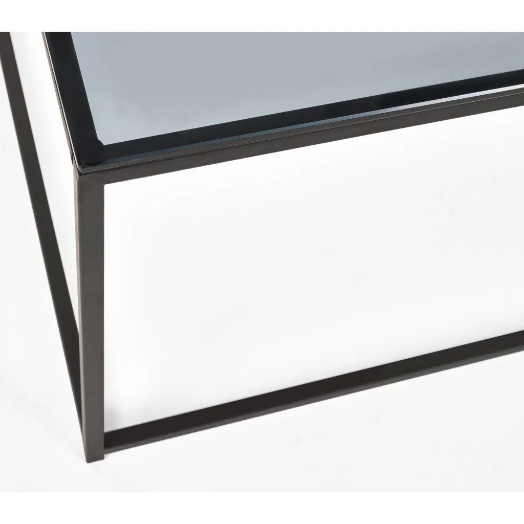 Smoked Glass Coffee Table Rectangular - Chicago
