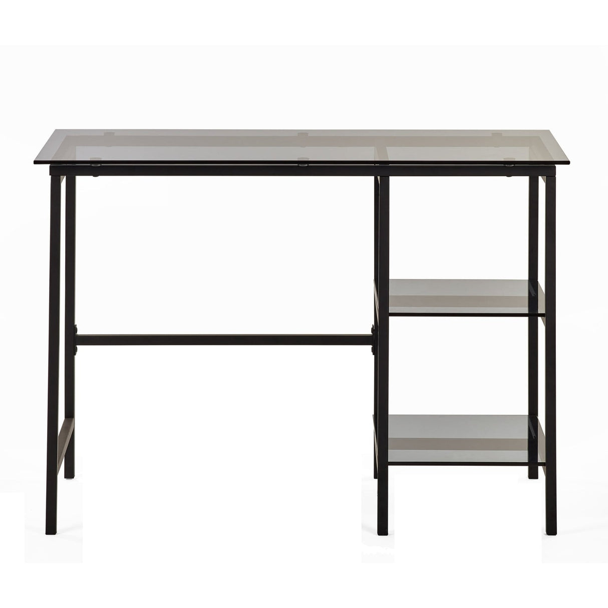 Smoked Glass Desk for Home And Office Desk - Chicago