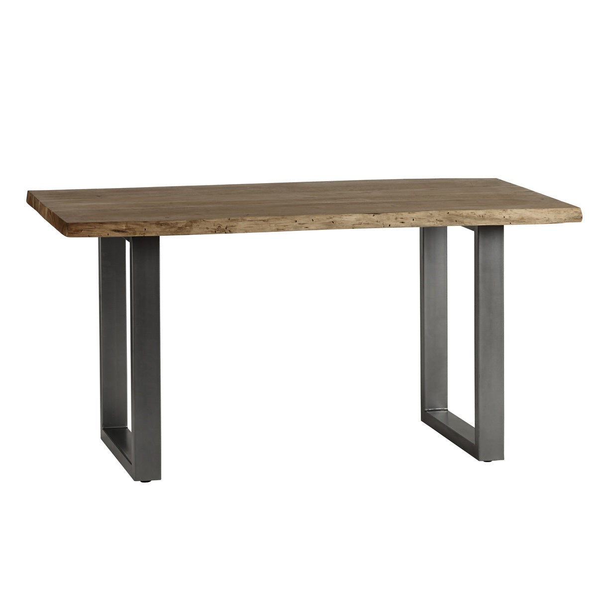 Solid Acacia Wood Dining Table for 4 to 6 People - Baltic Live Edge
