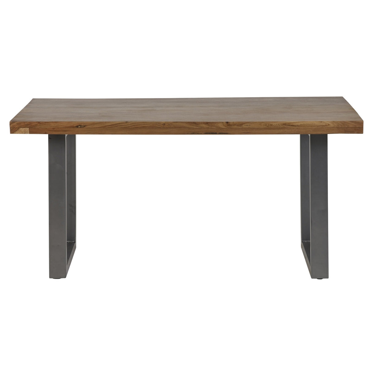 Solid Acacia Wood Dining Table for 6 People - Metropolis