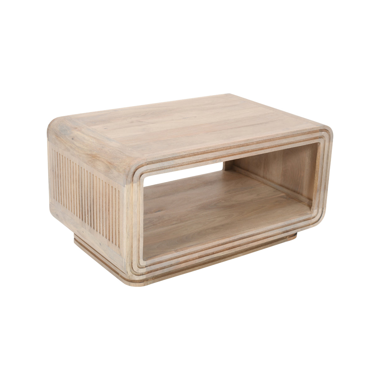 Solid Hardwood Coffee Table Rectangular - Hudson