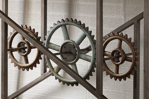 Solid Hardwood Console Table With Metal Frame - Evoke