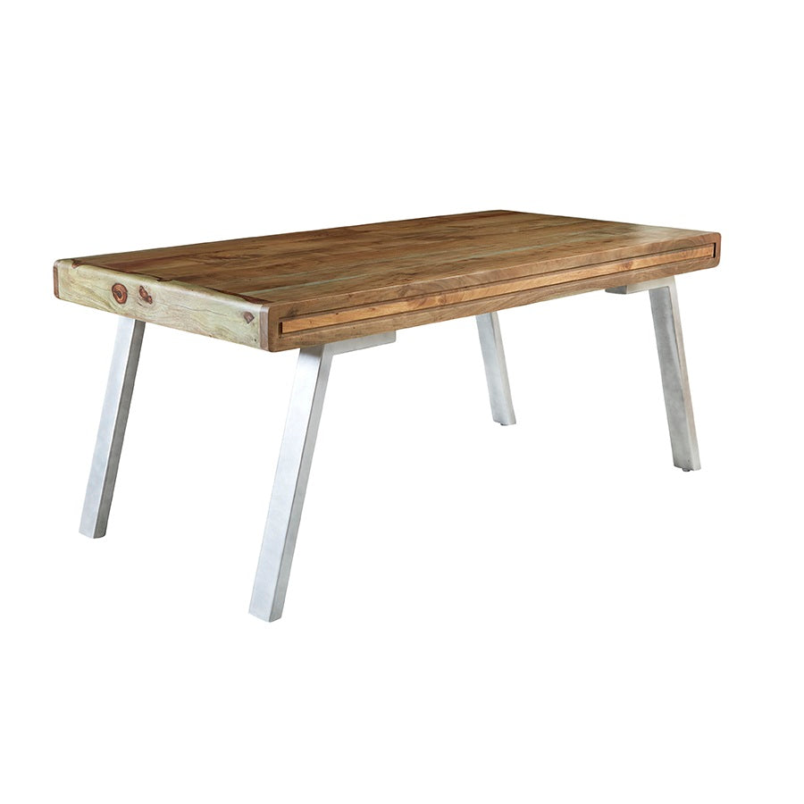 Solid Hardwood Dining Table for 4 to 6 People - Aspen