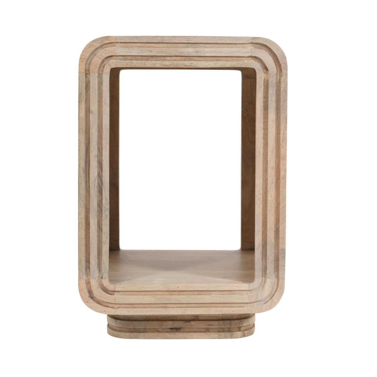 Solid Hardwood Side Table Square - Hudson