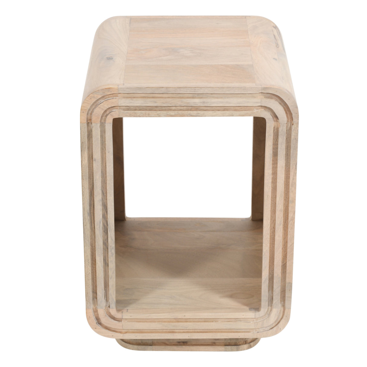 Solid Hardwood Side Table Square - Hudson