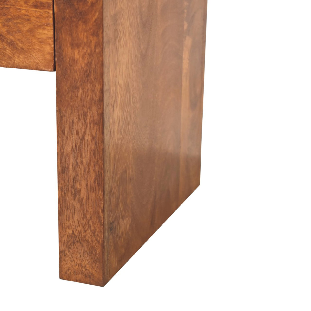 Solid Mango Wood Bedside Cabinet With 1 Drawer - Darcy