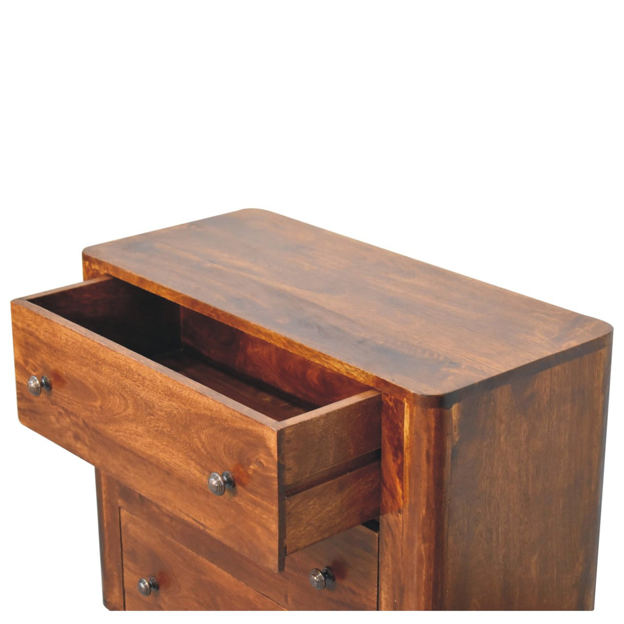 Solid Mango Wood Chest Of 3 Drawers - Bera