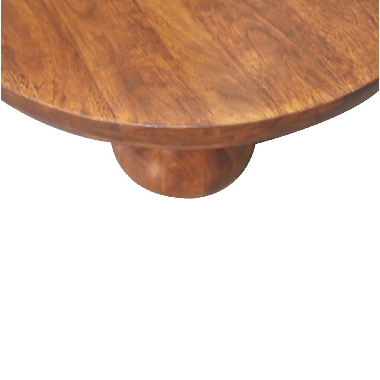 Solid Mango Wood Coffee Table Central Ball - Birmingham