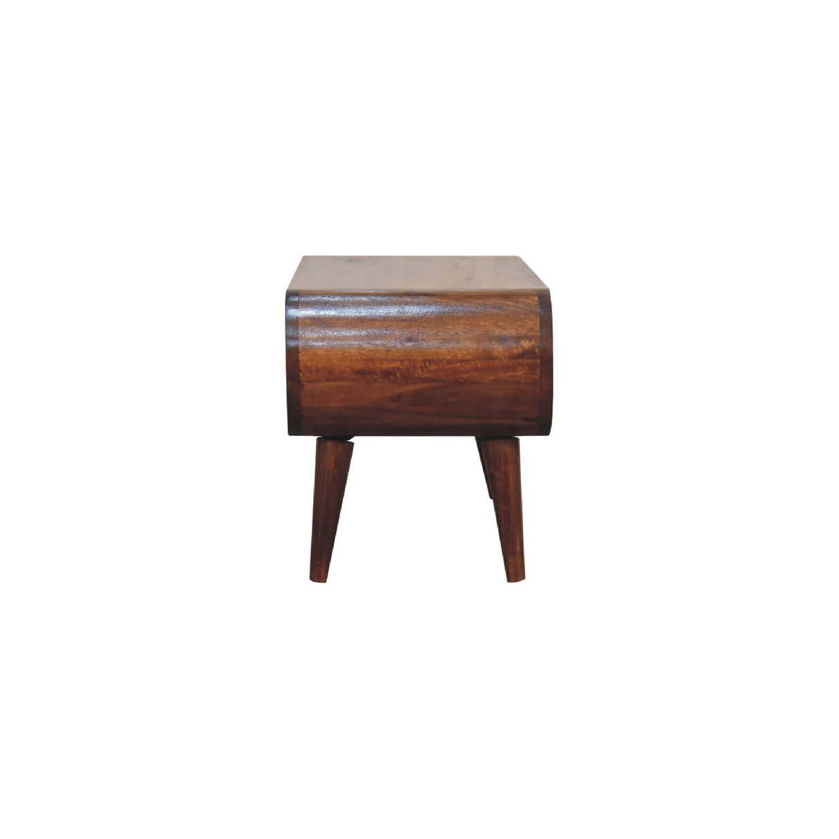 Solid Mango Wood Coffee Table in Nordic Style - Amaya