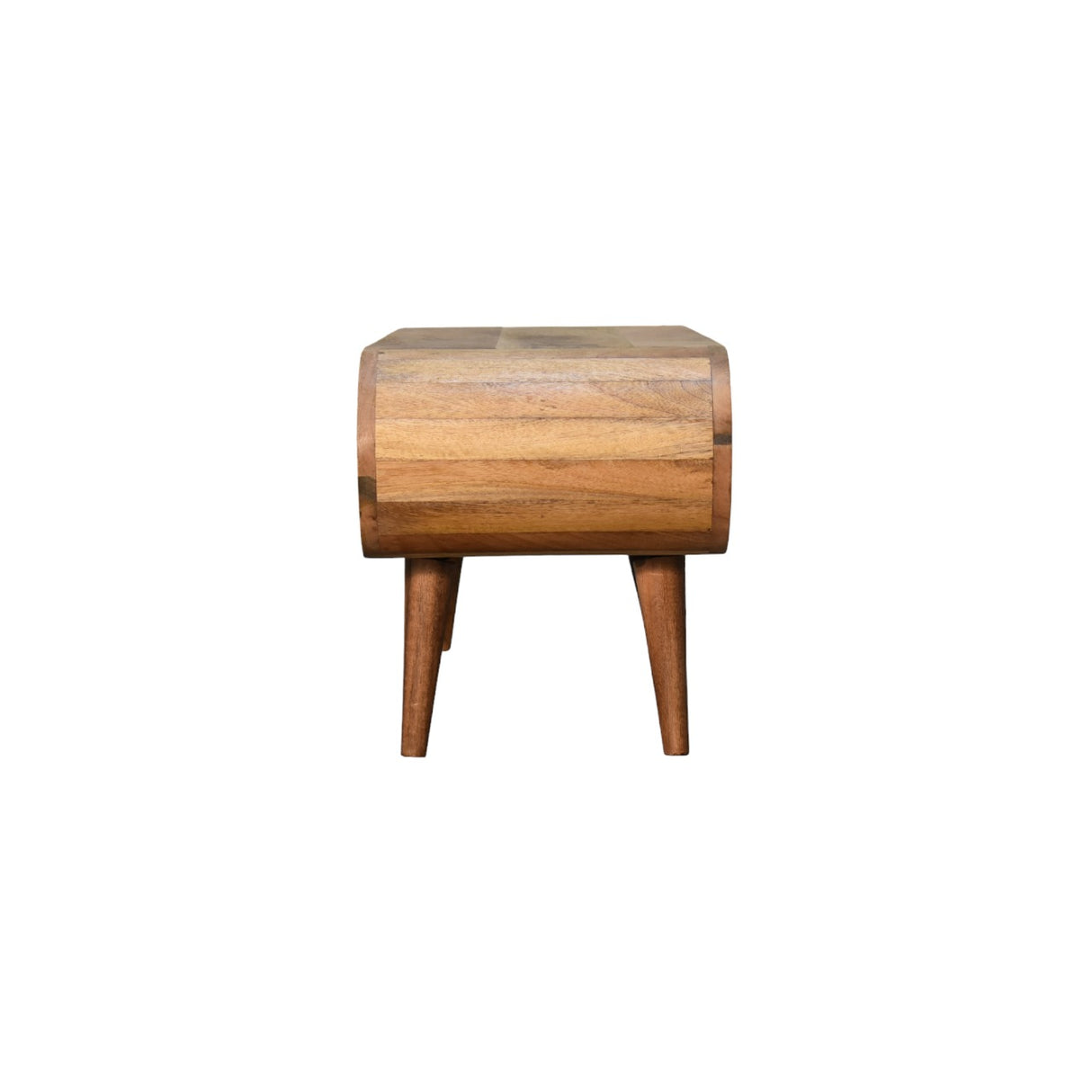 Solid Mango Wood Coffee Table in Nordic Style - Amaya
