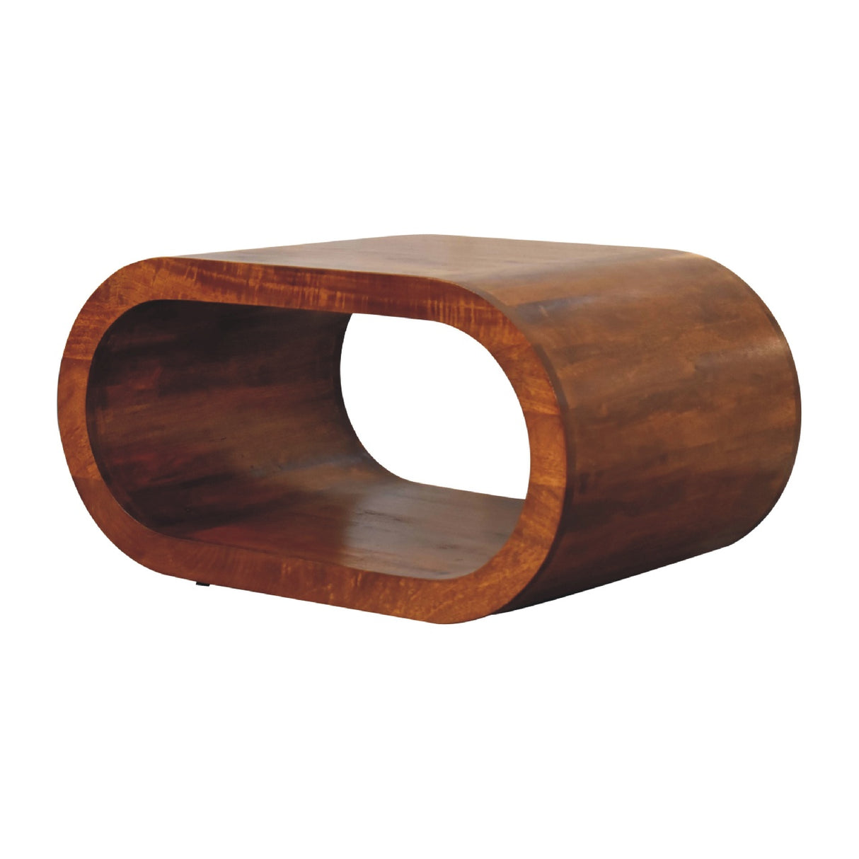 Solid Mango Wood Coffee Table Rectangular - Alina