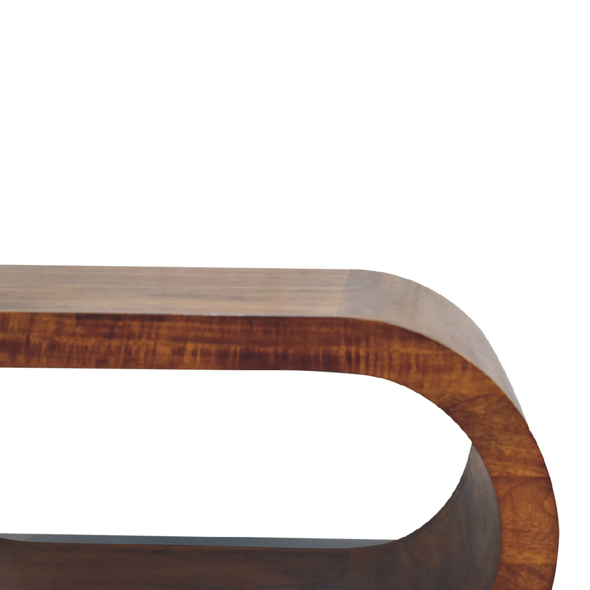Solid Mango Wood Coffee Table Rectangular - Alina
