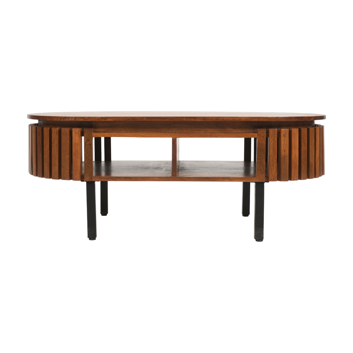 Solid Mango Wood Coffee Table Rectangular - Inverley Designs