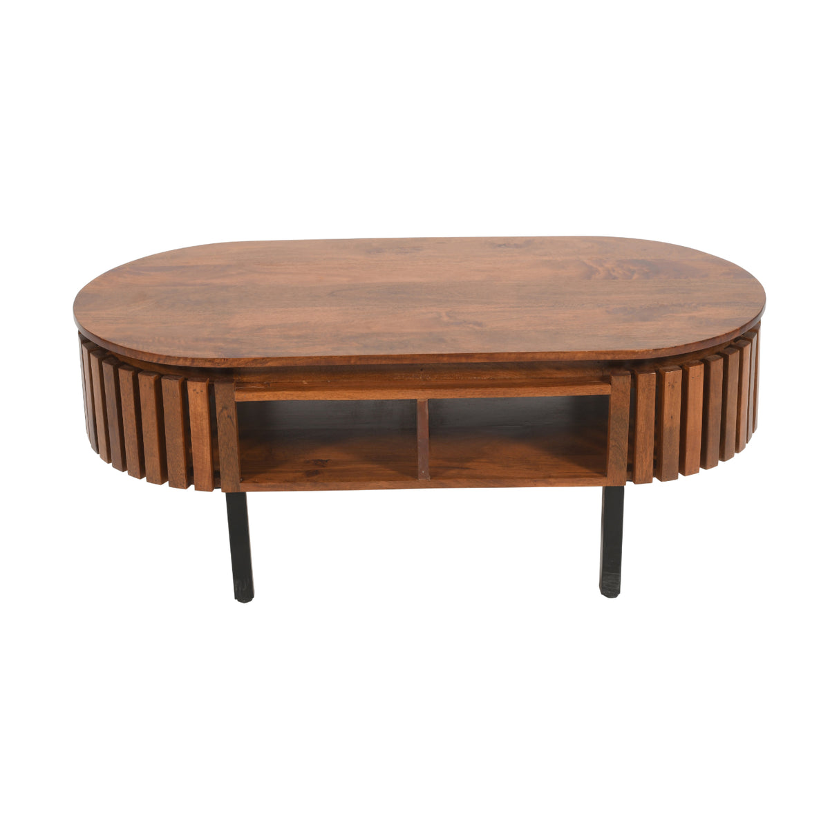 Solid Mango Wood Coffee Table Rectangular - Inverley Designs