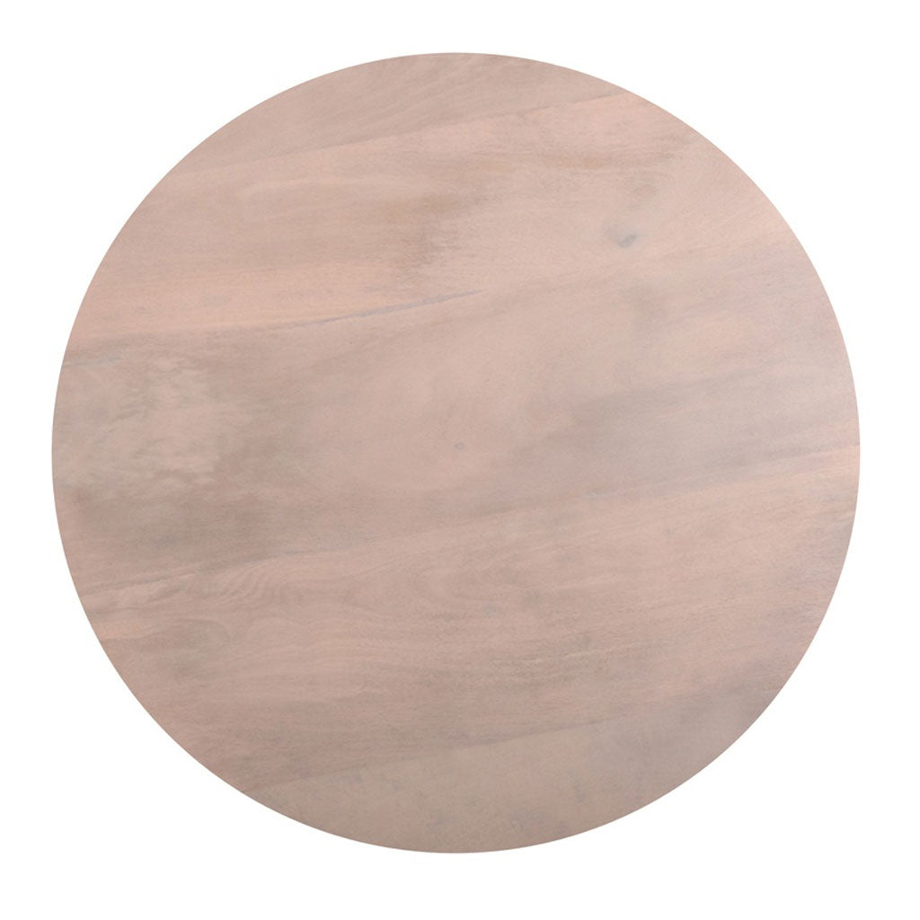Solid Mango Wood Coffee Table Round - Valencia