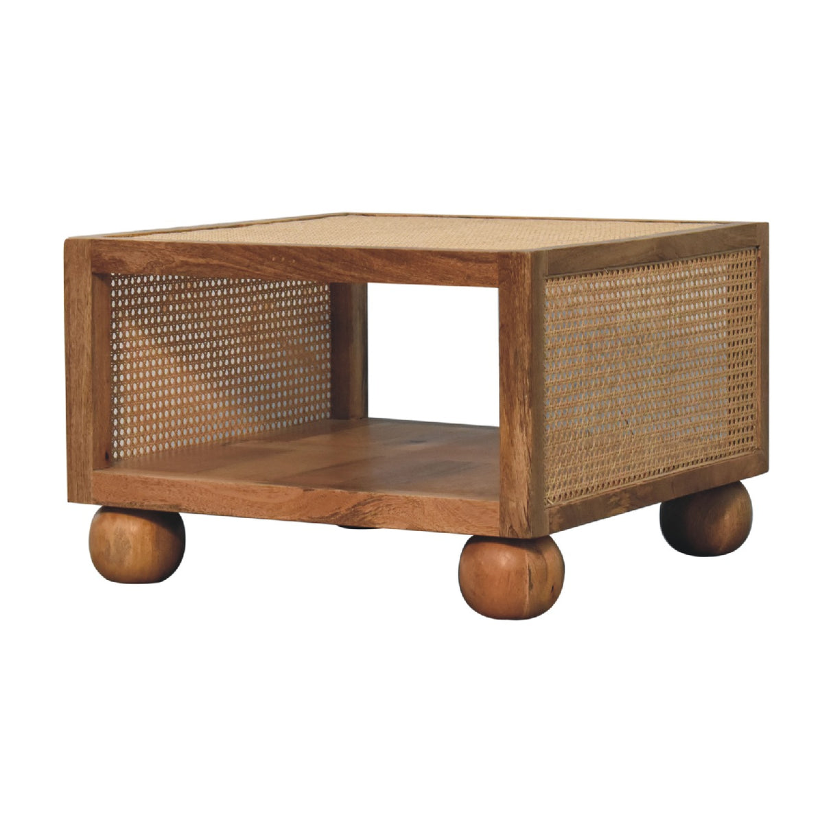 Solid Mango Wood Coffee Table Small - Larissa