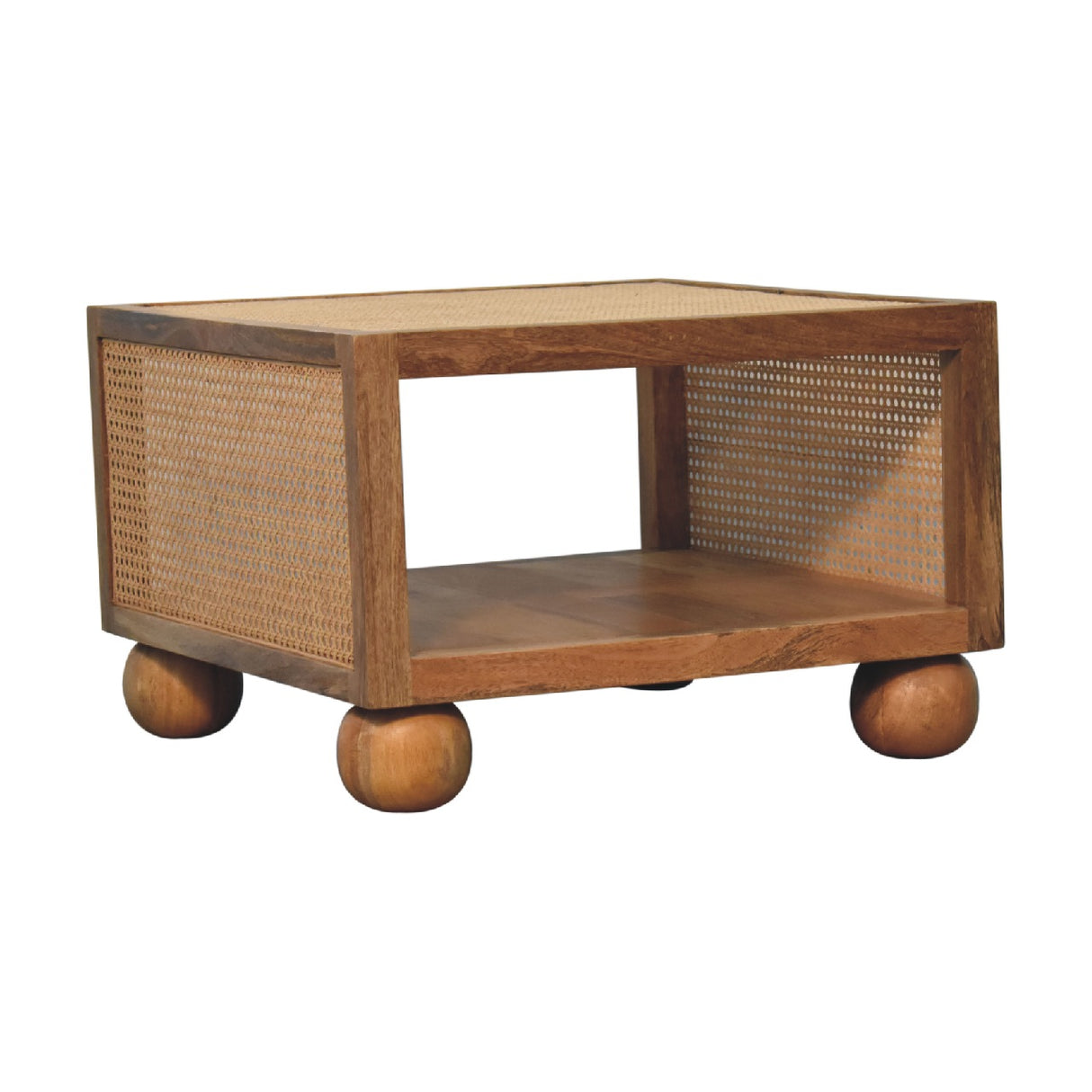 Solid Mango Wood Coffee Table Small - Larissa