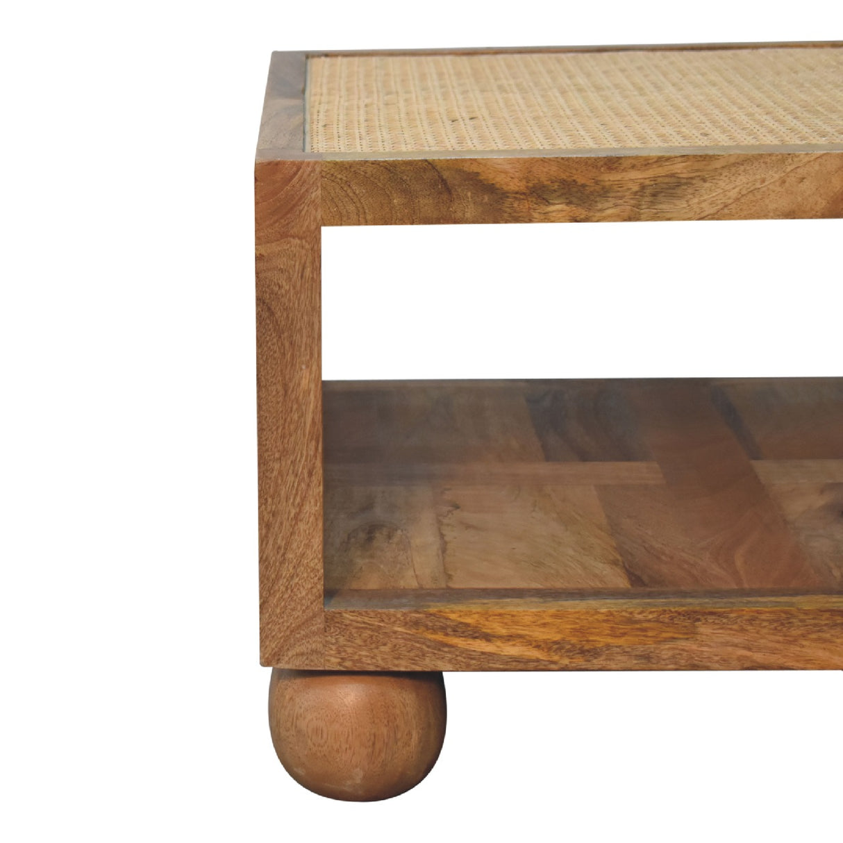 Solid Mango Wood Coffee Table Small - Larissa