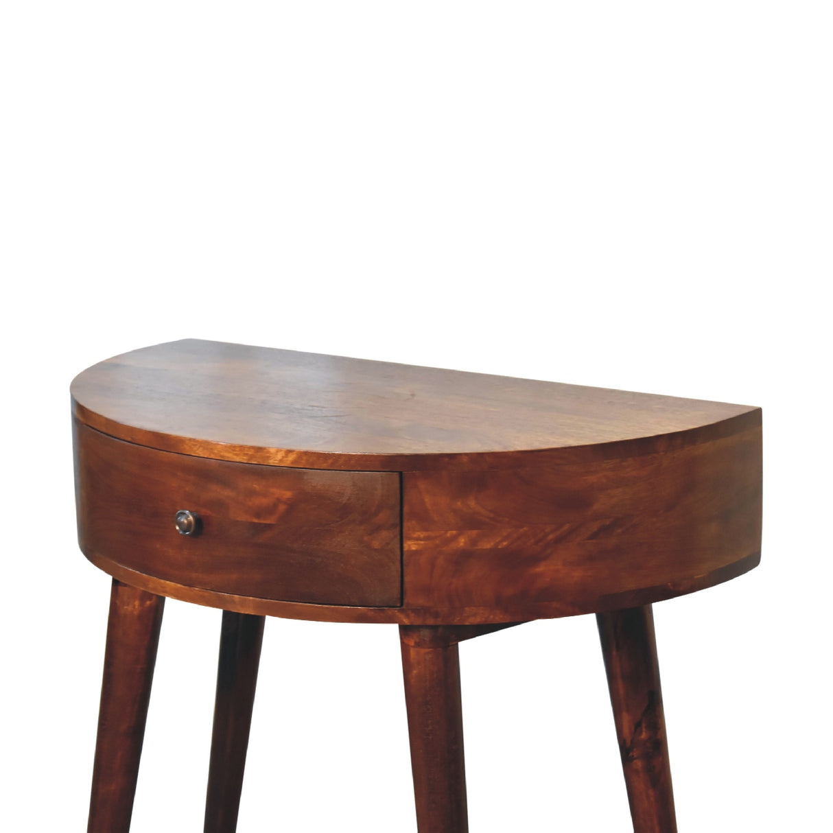 Solid Mango Wood Console Table With 1 Drawer - Odyssey