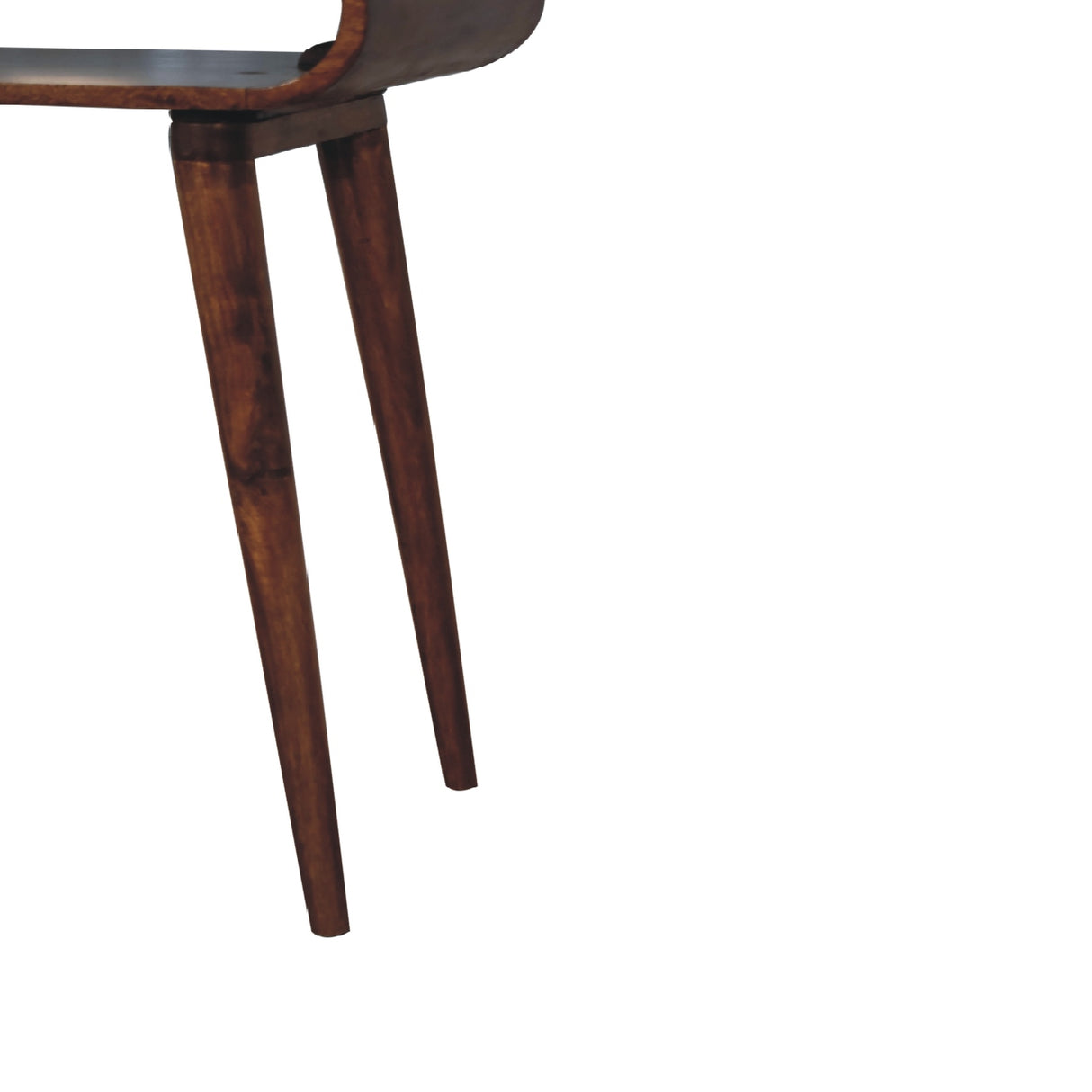 Solid Mango Wood Console Table in Nordic Style - Amaya