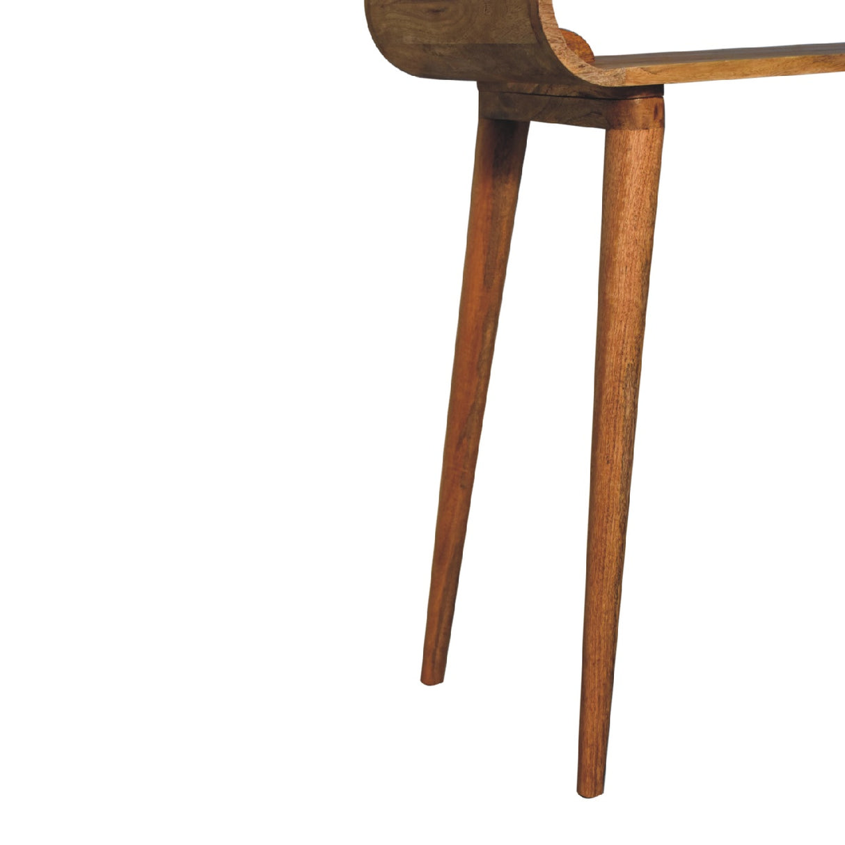 Solid Mango Wood Console Table in Nordic Style - Amaya