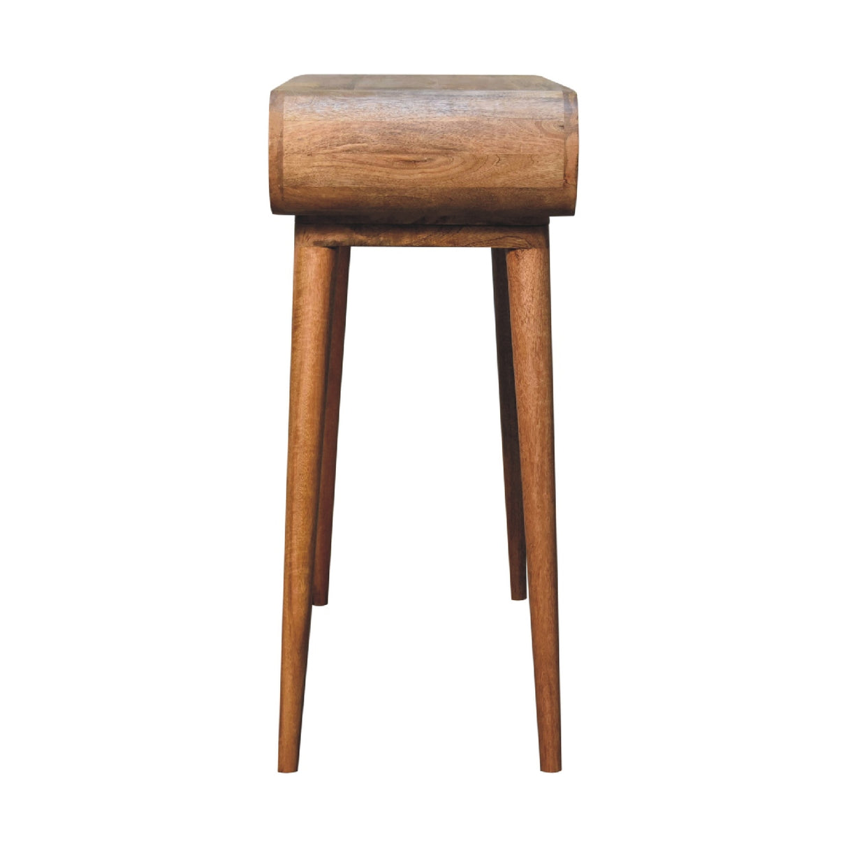 Solid Mango Wood Console Table in Nordic Style - Amaya