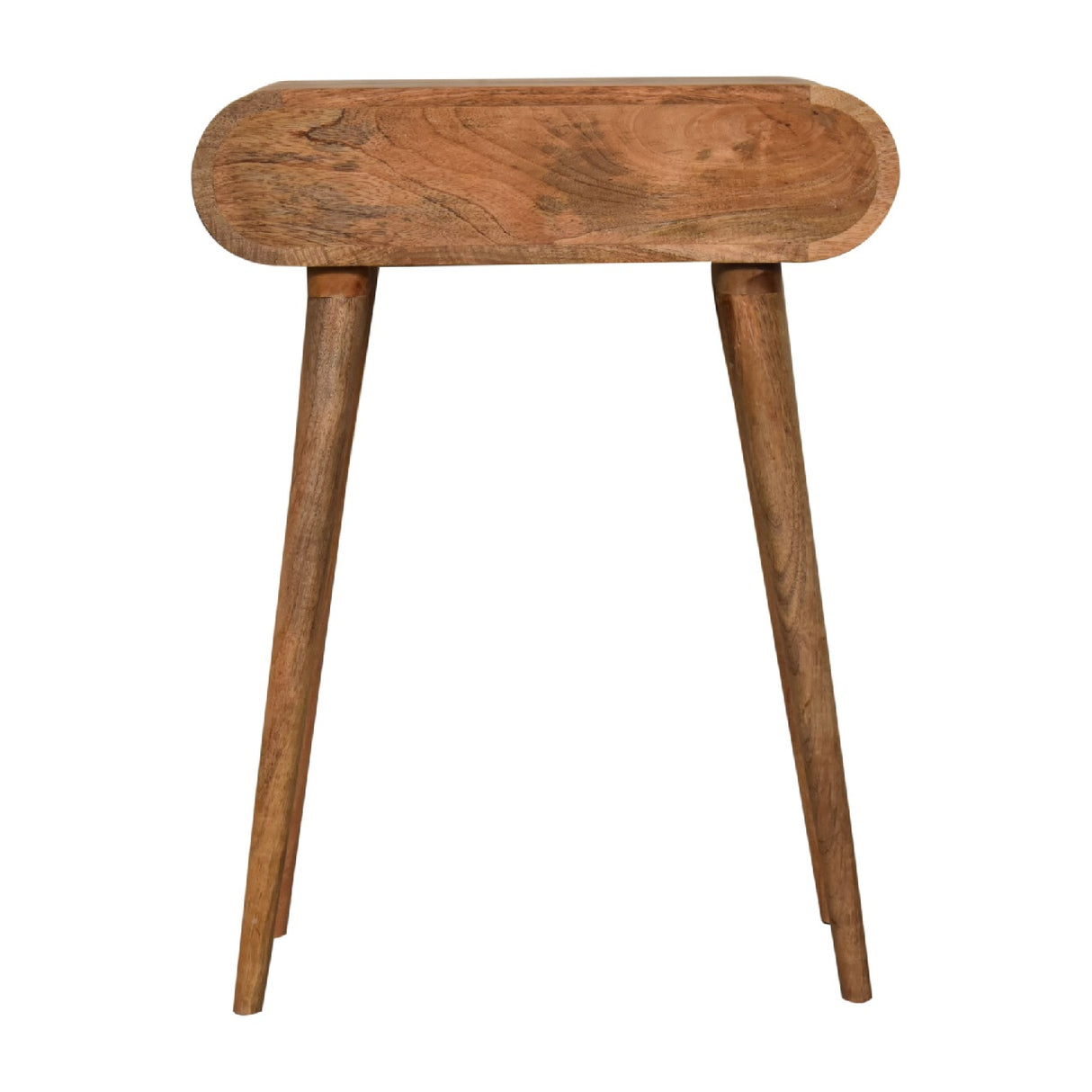 Solid Mango Wood Console Table Mini With 1 Drawer - London