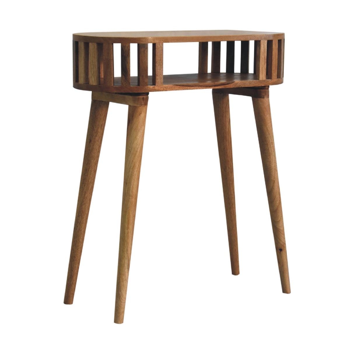 Solid Mango Wood Console Table Rectangular - Ariella