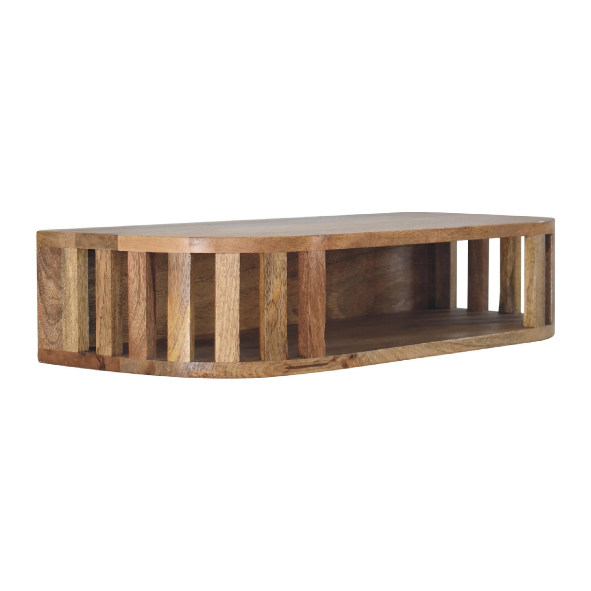 Solid Mango Wood Console Table Wall Mounted - Ariella