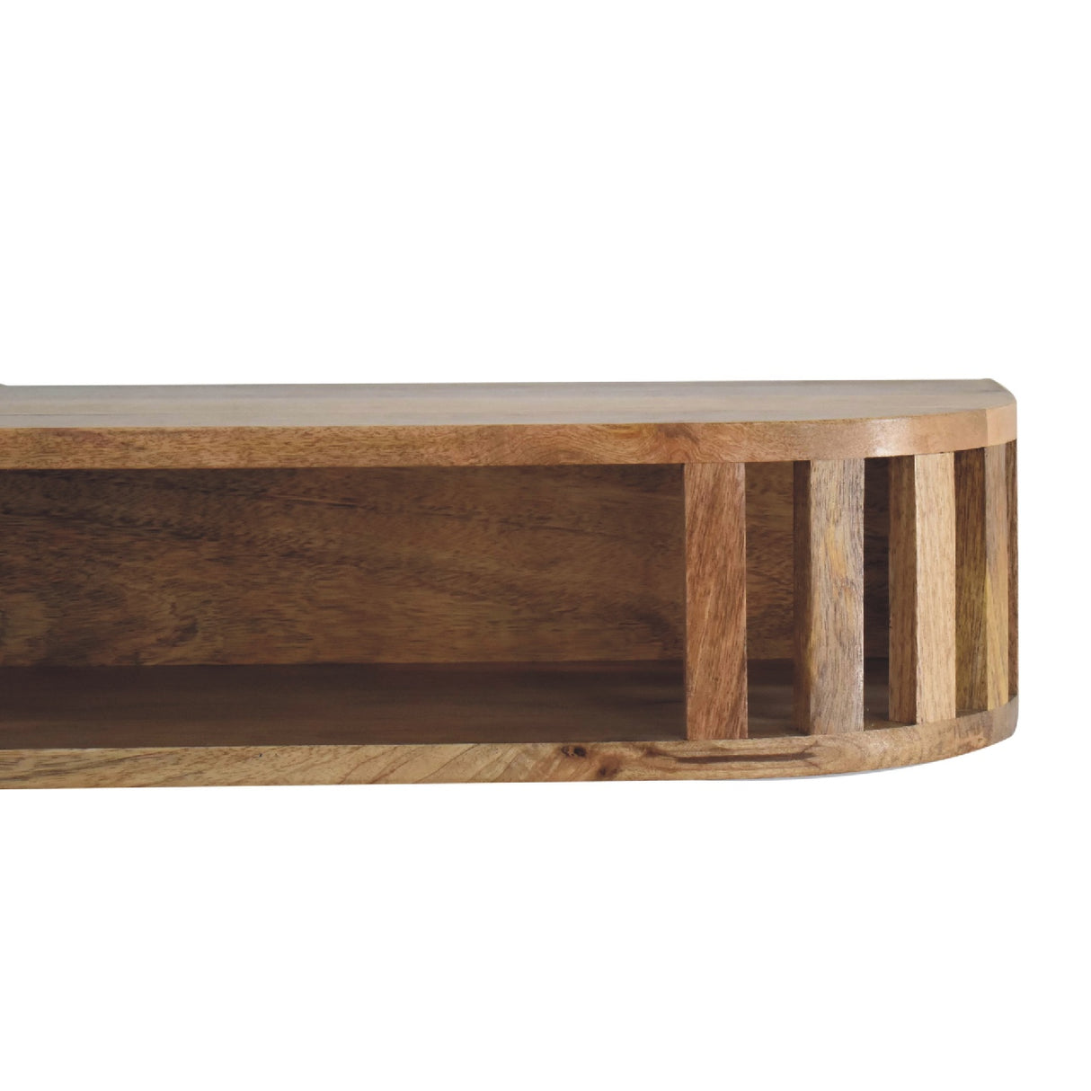 Solid Mango Wood Console Table Wall Mounted - Ariella