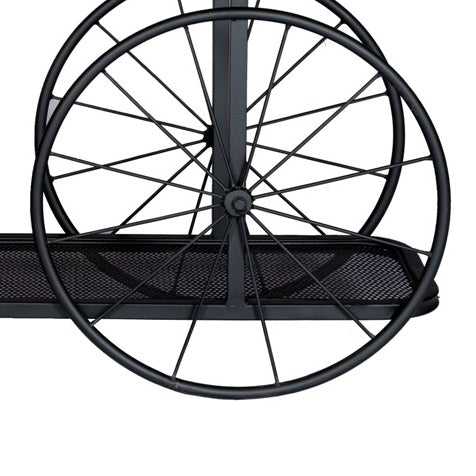 Solid Mango Wood Console Table With Metal Base - Craft