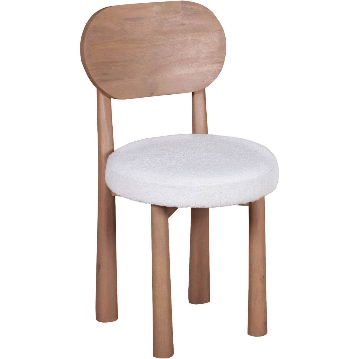 Solid Mango Wood Dining Chairs in Set Of 2 - Indus
