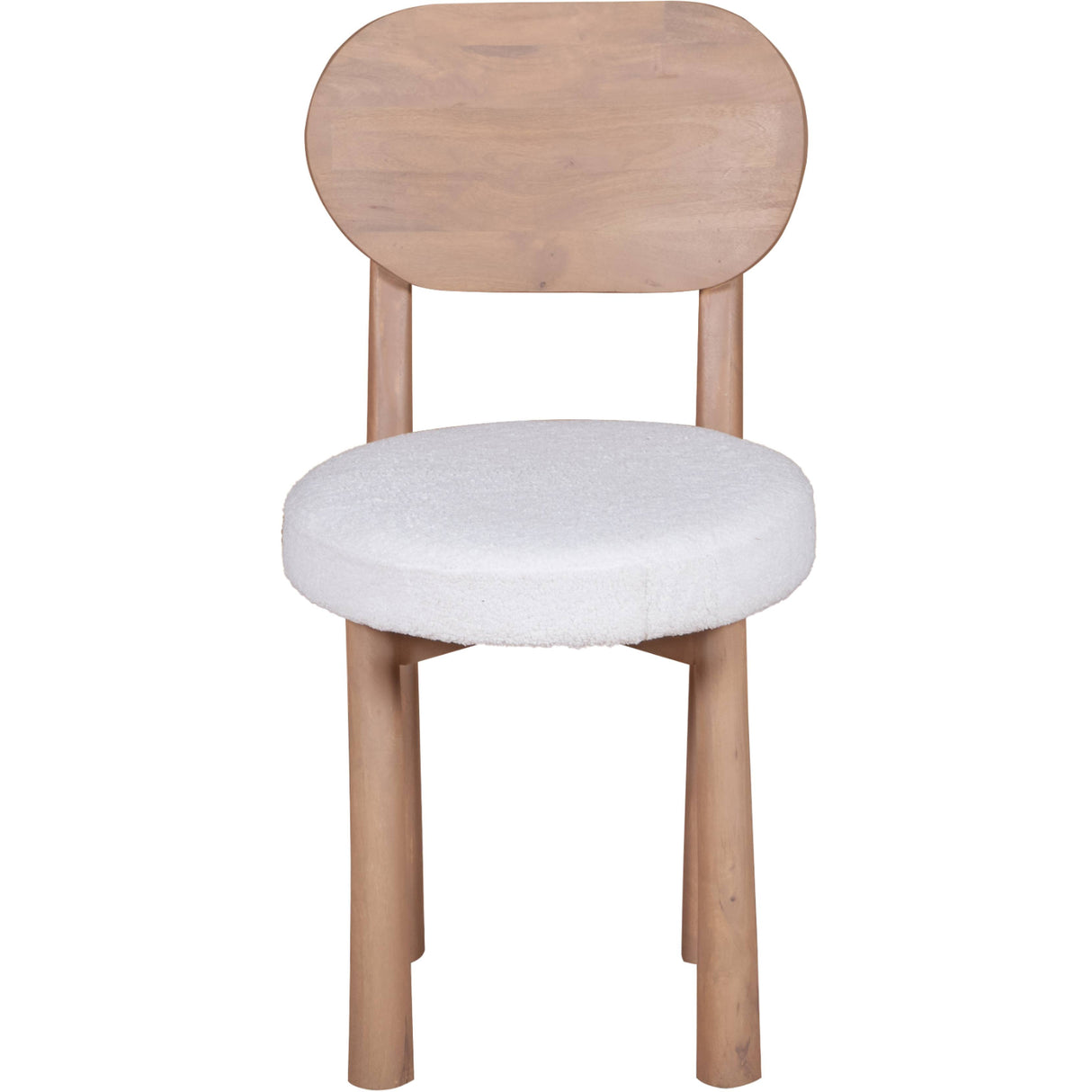 Solid Mango Wood Dining Chairs in Set Of 2 - Indus