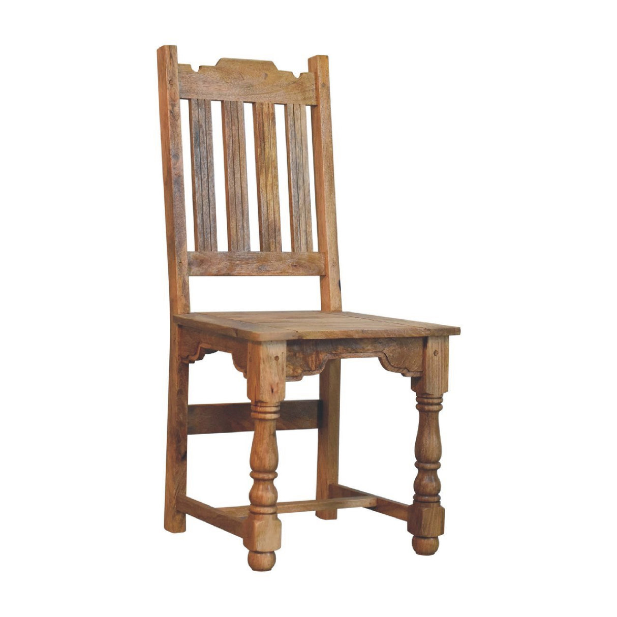 Solid Mango Wood Dining Chairs in Set of 2 - Granary