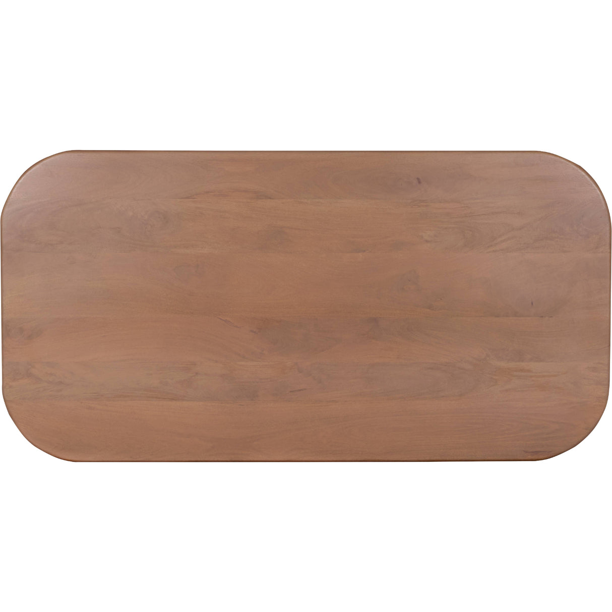 Solid Mango Wood Dining Table for 6 to 8 People Rectangular - Indus