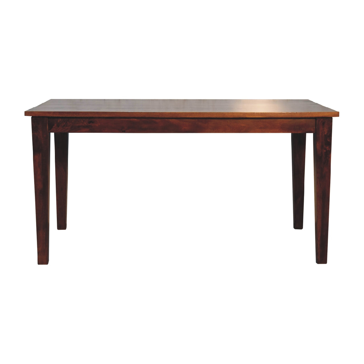 Solid Mango Wood Dining Table for 4 to 6 People Rectangular - Birmingham