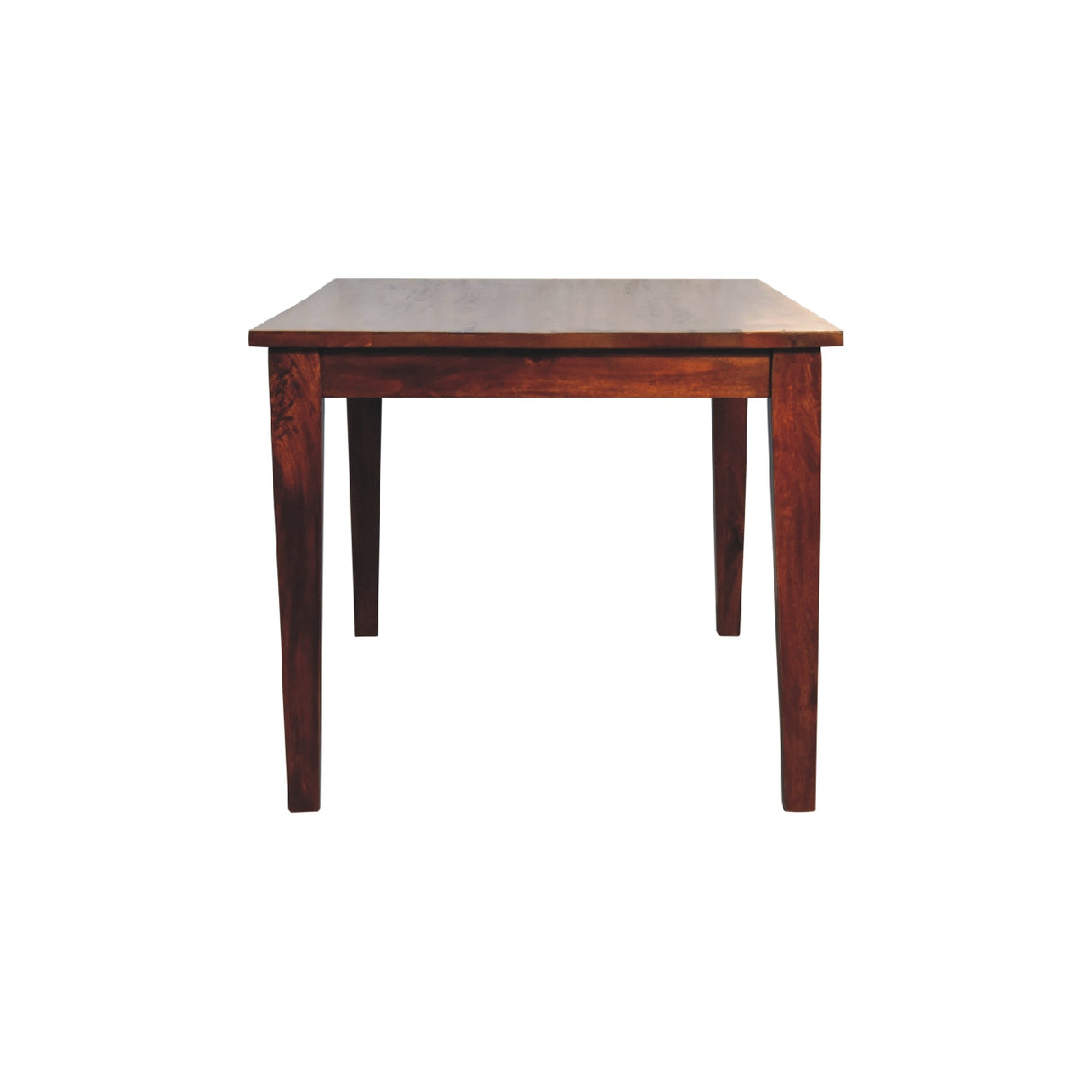 Solid Mango Wood Dining Table for 4 to 6 People Rectangular - Birmingham