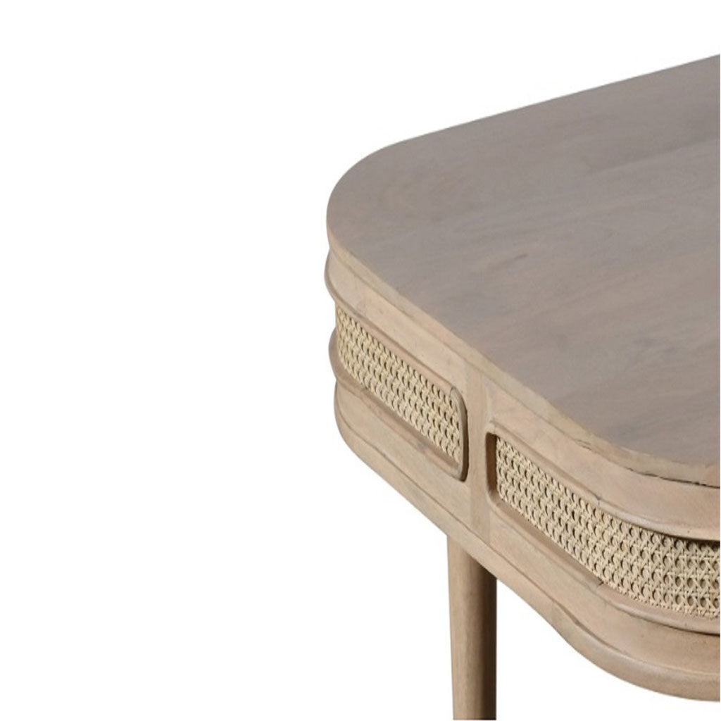 Solid Mango Wood Dining Table for 6 People - Valencia