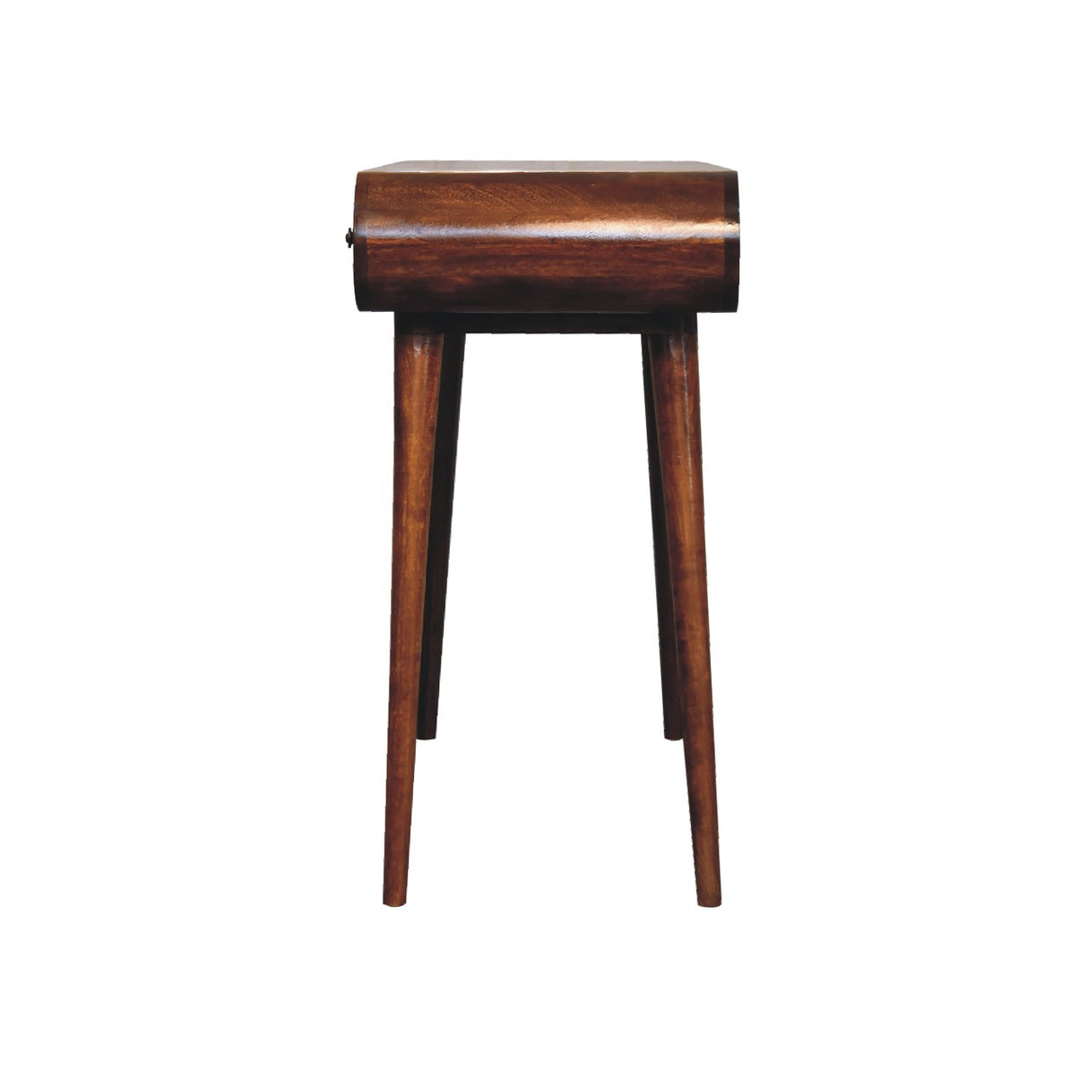 Solid Mango Wood Dressing Table With Folding Mirror - Birmingham