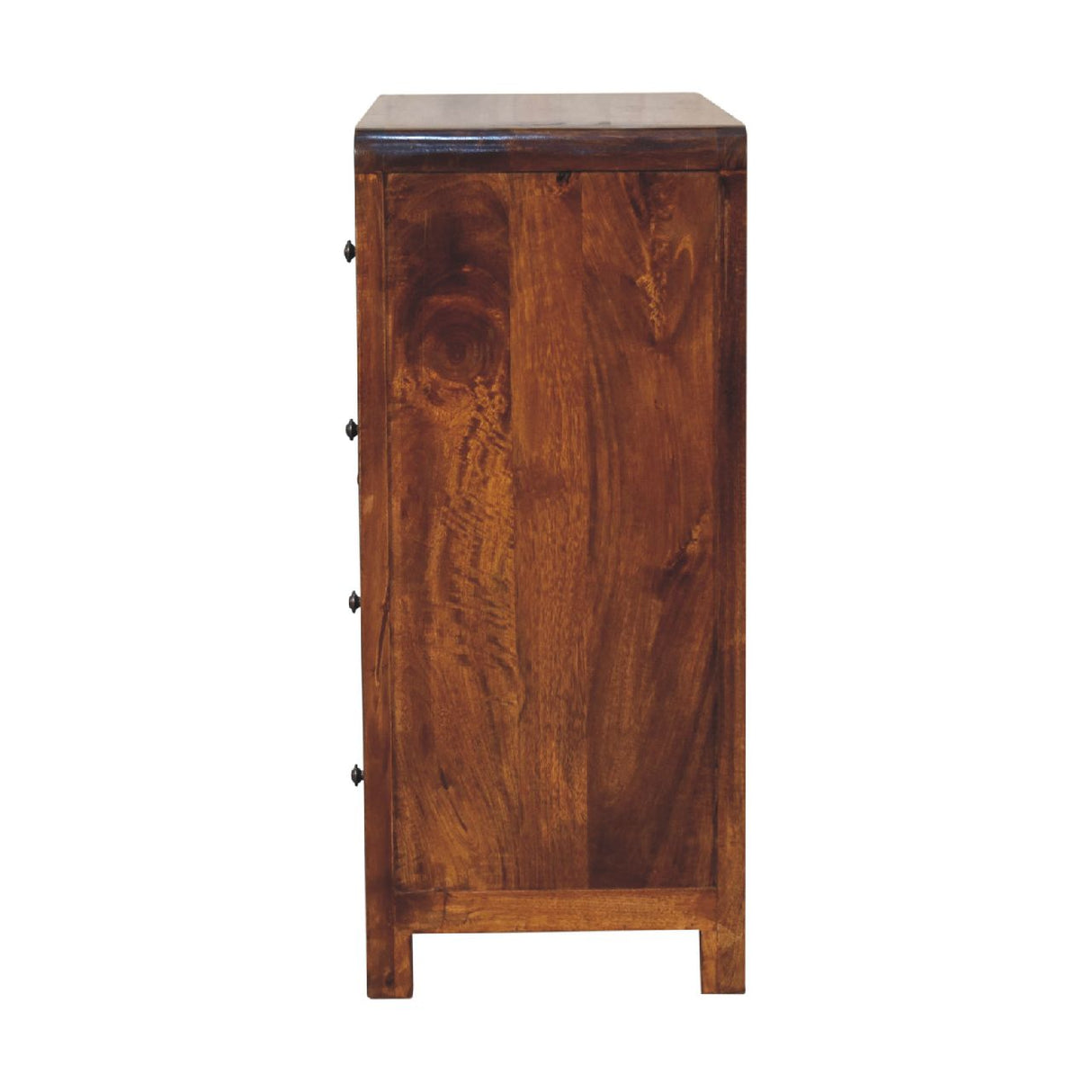 Solid Mango Wood Sideboard With 1 Door And 4 Drawers - Aspen