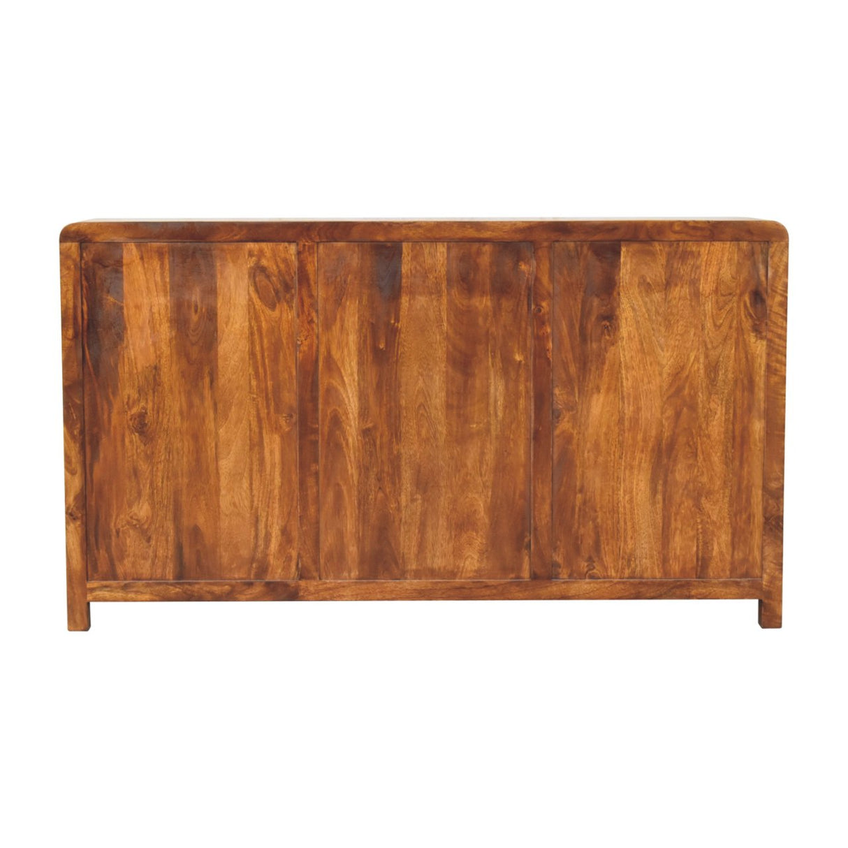 Solid Mango Wood Sideboard With 2 Doors And 4 Drawers - Aspen