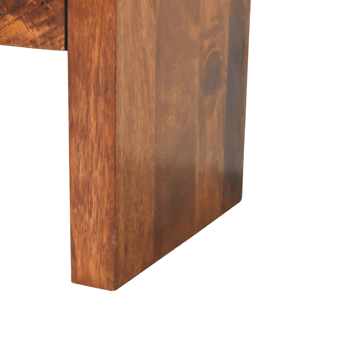 Solid Mango Wood TV Stand With 2 Drawers - Darcy